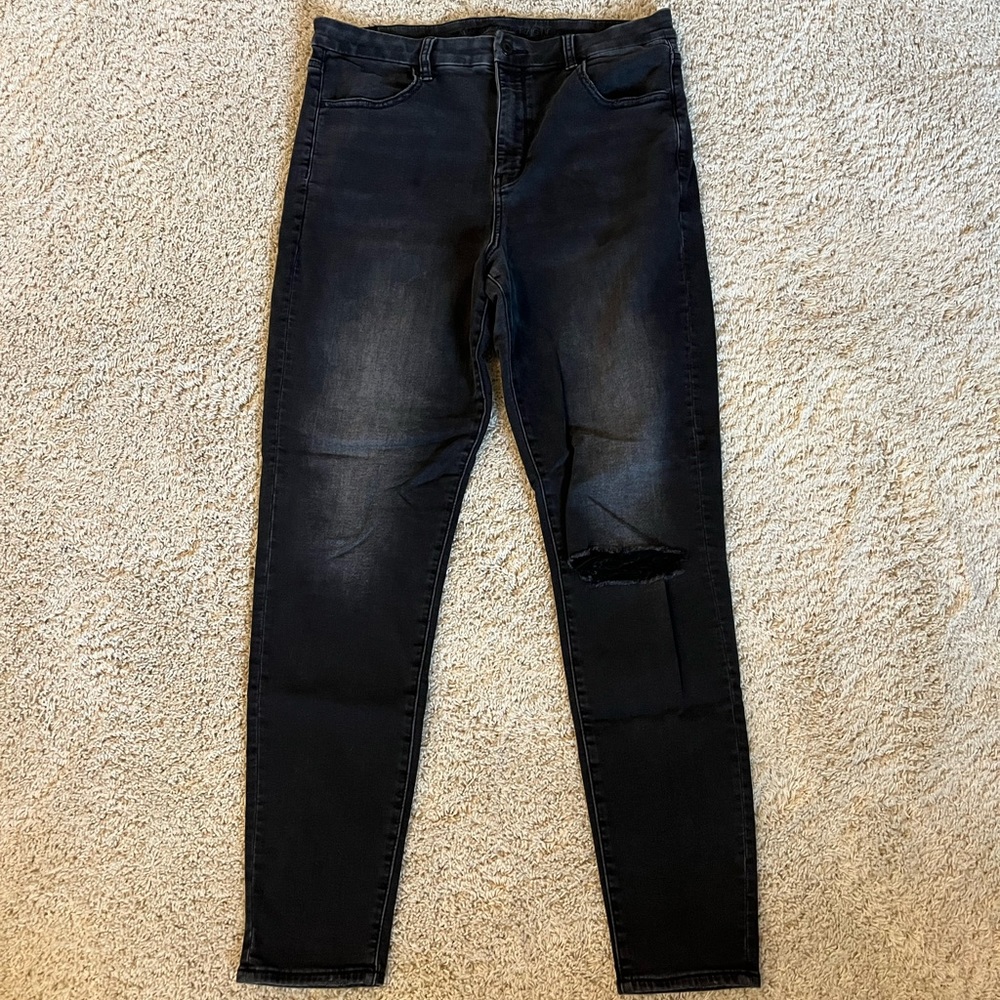 american eagle curvy super hi-rise jegging